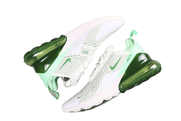 נעלי נייק-Nike air max 270 White Dark Green – תמונה 2