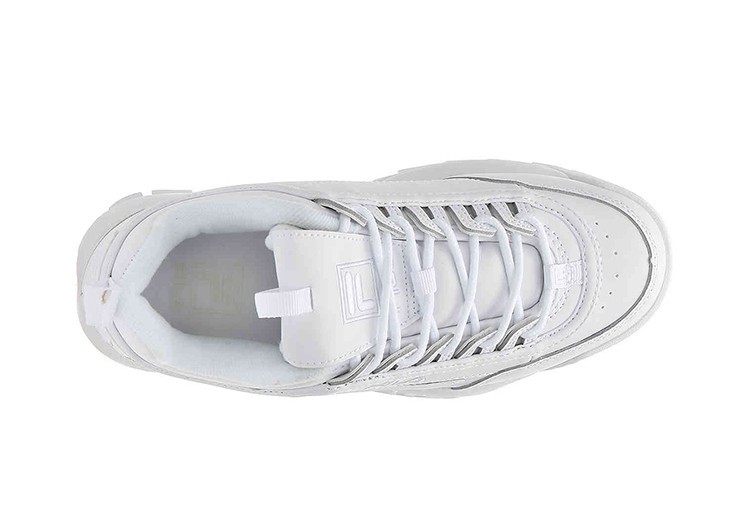 נעלי פילה-Fila Disruptor 2 Premium Athletic Shoes-WHITE – תמונה 5
