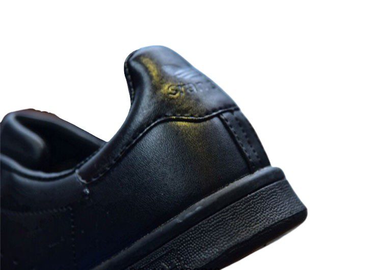 נעלי אדידס-ADIDAS Stan Smith - Full Black – תמונה 6