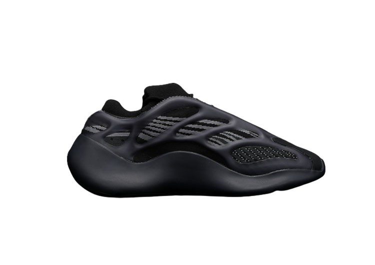נעלי אדידס-Adidas Yeezy Boost 700-Nero-Mid Grey – תמונה 2