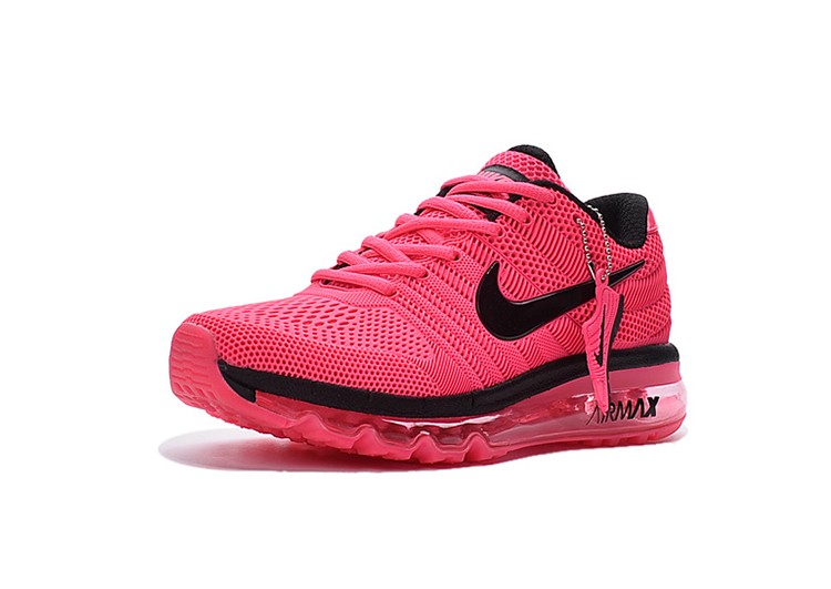 נעלי נייק-Nike Air Max 2017- AMARANTH- BLACK – תמונה 2