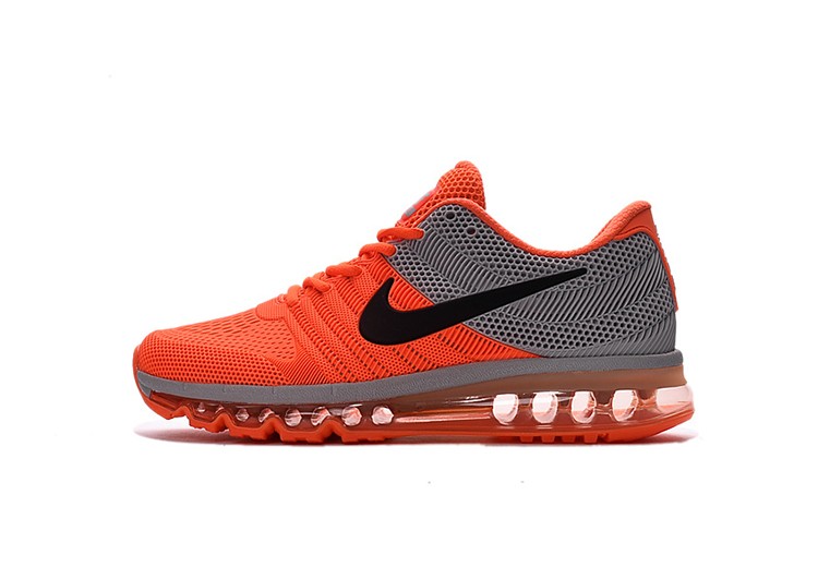 נעלי נייק-Nike Air Max 2017- BLACK- WHITE
