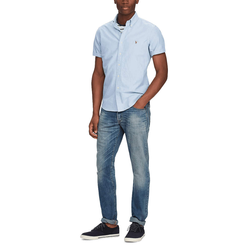 ראלף לורן-RALPH LAUREN SHIRT MEN'S SHORT – תמונה 4