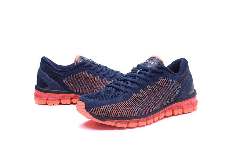 נעלי אסיקס-ASICS - CM - Sark Bllue ORG Red – תמונה 2