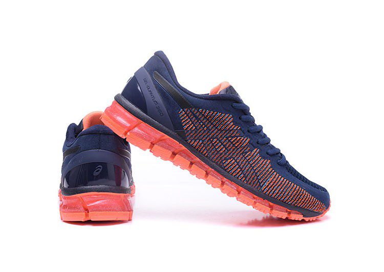נעלי אסיקס-ASICS - CM - Sark Bllue ORG Red – תמונה 4