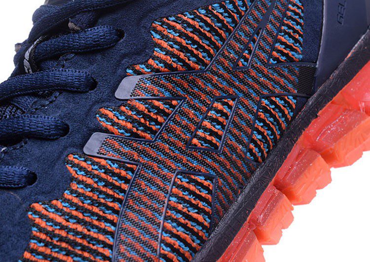 נעלי אסיקס-ASICS - CM - Sark Bllue ORG Red – תמונה 7