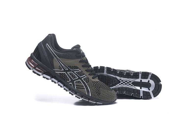 נעלי אסיקס-ASICS - KNIT - Army Green – תמונה 5