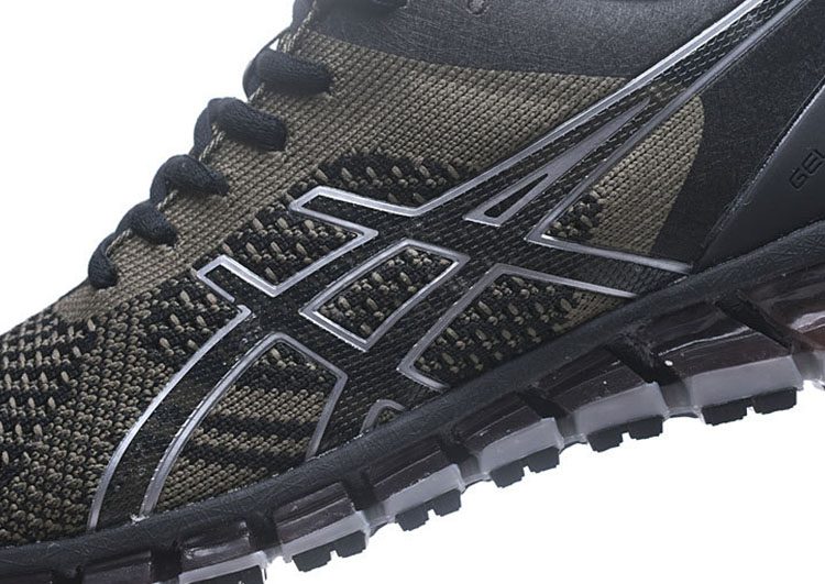 נעלי אסיקס-ASICS - KNIT - Army Green – תמונה 7