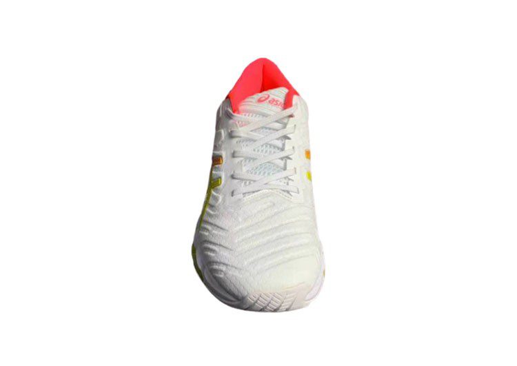 נעלי אסיקס-ASICS - QUANTUM - White - Powder – תמונה 9
