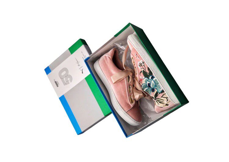 נעלי פומה- Puma SUEDE Hyper-Rose – תמונה 4