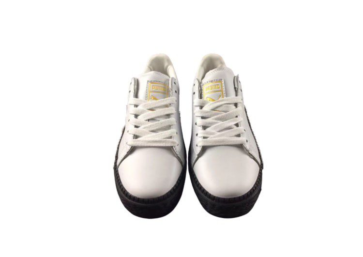 נעלי פומה- Puma suede platform rihanna platform shoes leather-Desert Storm – תמונה 3