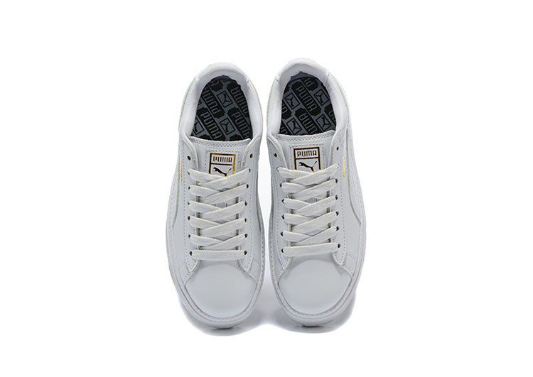 נעלי פומה- Puma suede platform rihanna platform shoes leather-Iron – תמונה 6