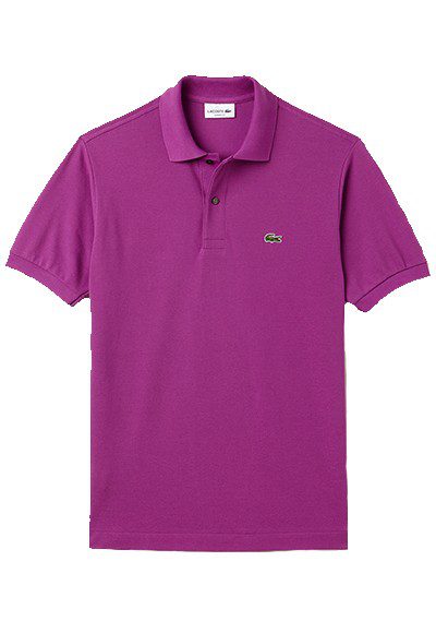 לקוסט-LACSOTE TSHIRT MEN'S POLO SHORT - Rouge Red – תמונה 3