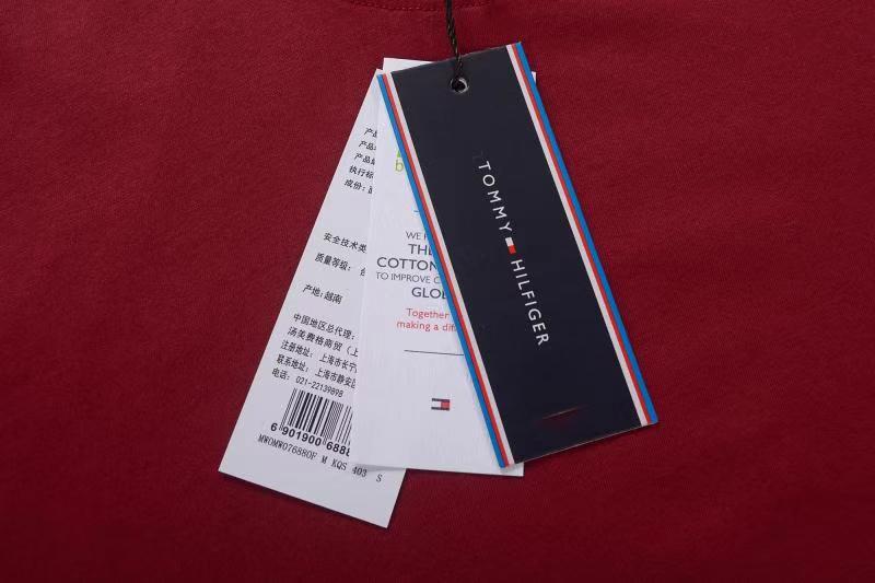 טומי הילפיגר-TOMMY TSHIRT MEN'S - Mandarian ORG – תמונה 9