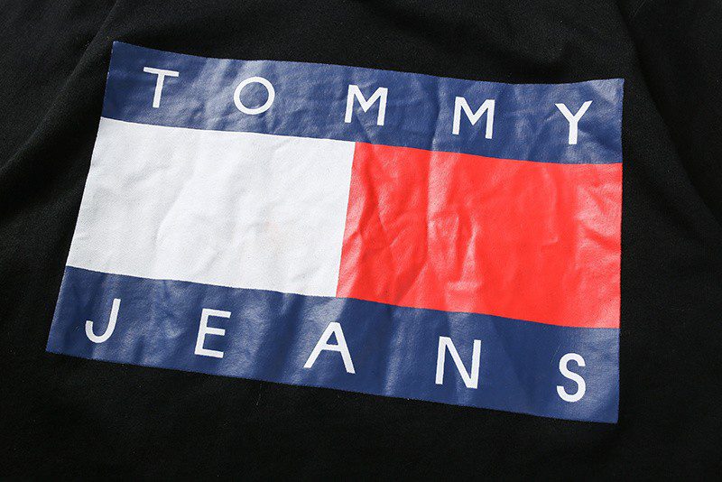 טומי הילפיגר-TOMMY TSHIRT MEN'S - BLACK – תמונה 5