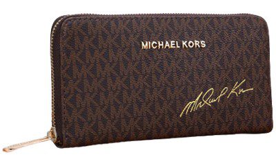 מייקל קורס-MICHAEL KORS WALLET-Cocoa Bean – תמונה 3