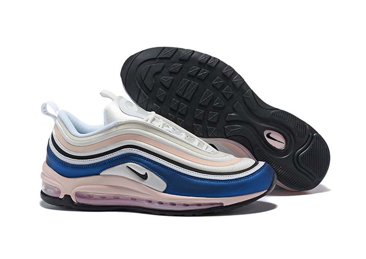 נעלי נייק-Nike Air Max 97 - Blue & White – תמונה 2
