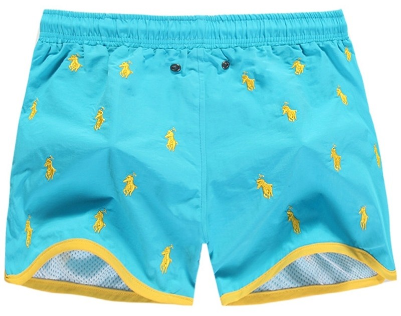 ראלף לורן-RALPH LAUREN SHORT WOMEN'S - Turquoise & Yellow – תמונה 2