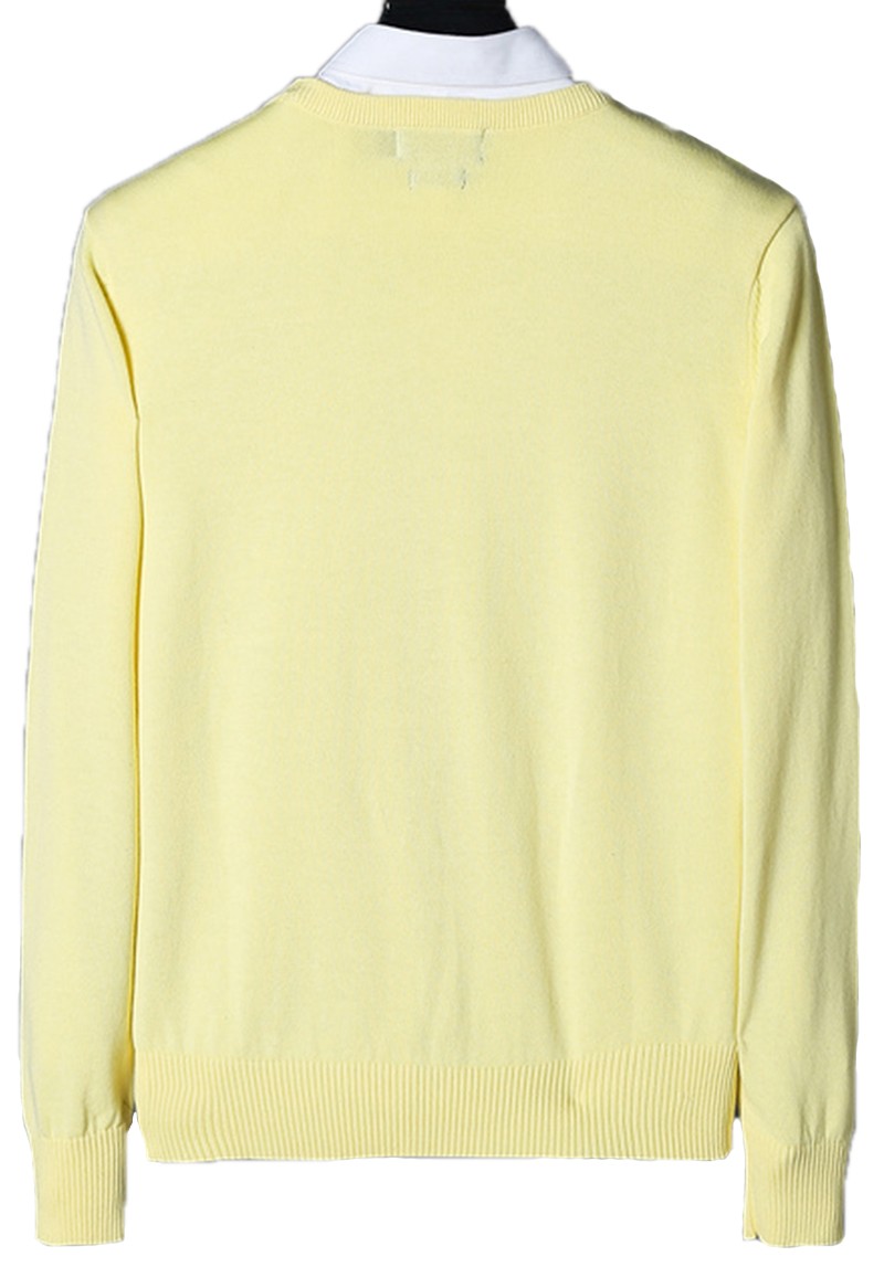 ראלף לורן-RALPH LAUREN SWETER MEN - Light Yellow – תמונה 2