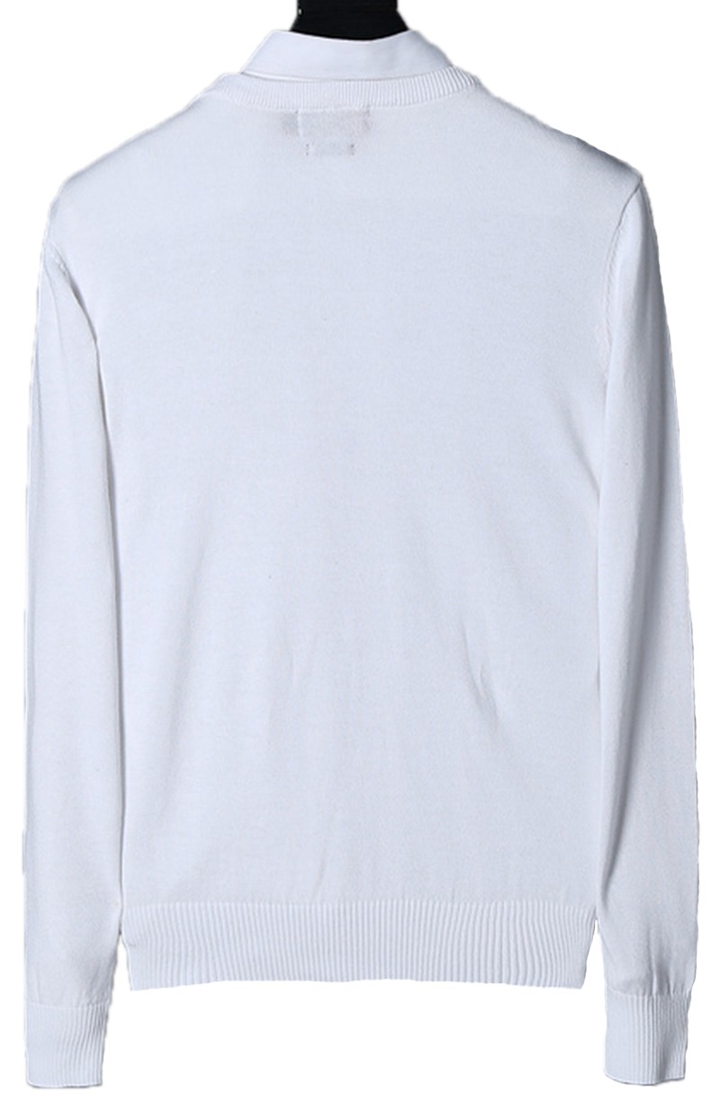 ראלף לורן-RALPH LAUREN SWETER MEN - White – תמונה 2