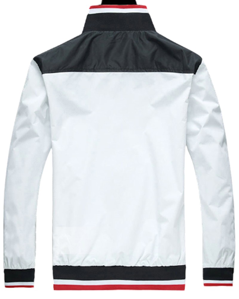ראלף לורן-RALPH LAUREN POLO JACKET MEN - WHITE BLACK & RED – תמונה 2