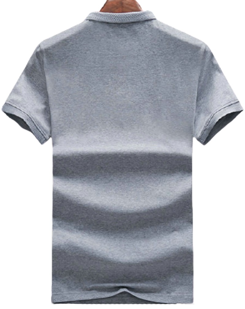 ראלף לורן-RALPH LAUREN POLO TSHIRT SHORT MEN'S - Gray – תמונה 2