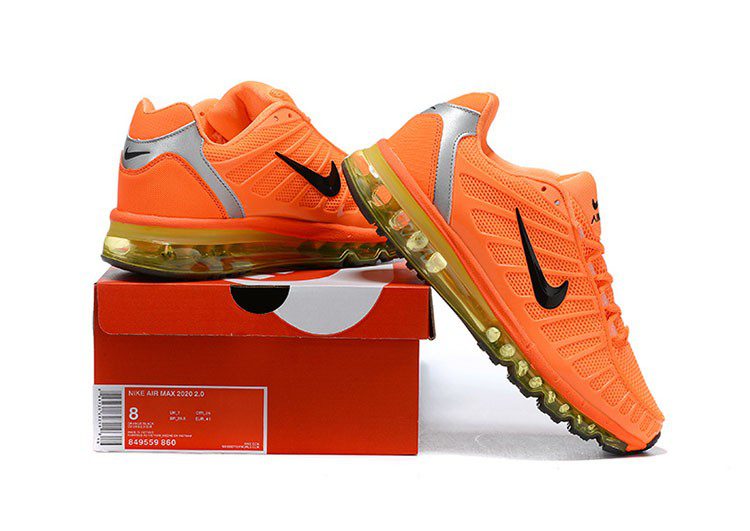 נעלי נייק-Nike Air Max 2020 - Burnt ORG & BLACK – תמונה 4