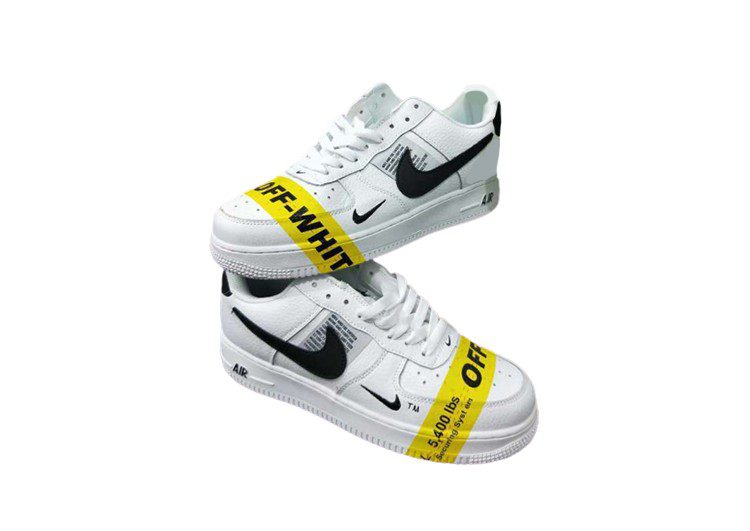 נעלי נייק -Nike Air Force 1 Low LINK WATER-SUNFLOWER – תמונה 3