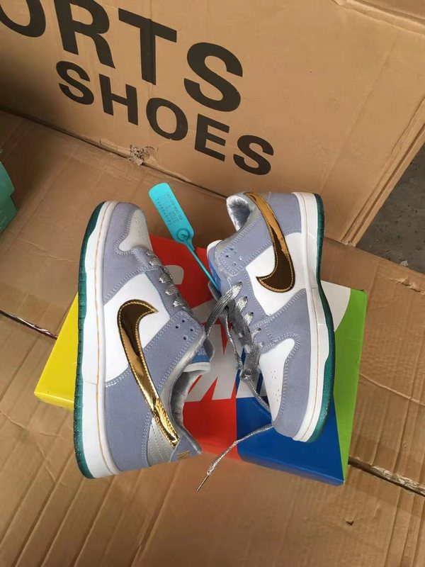 נעלי נייק-Nike Air Force 1 Low Solitude Storm Grey – תמונה 6