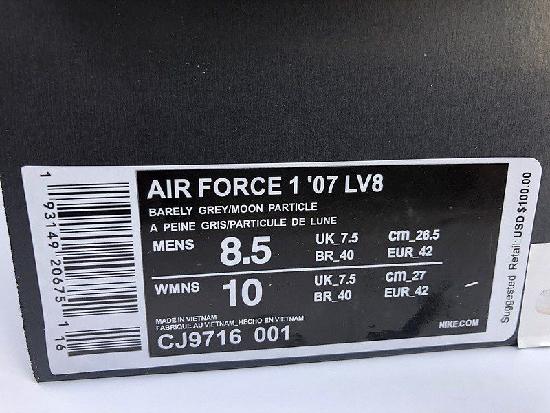 נעלי נייק -Nike Air Force 1 Low TROPICAL BLUE-MISCHKA – תמונה 9