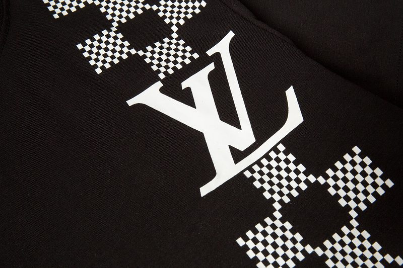 Louis Vuitton-לואי ויטון TSHIRT - Black & White – תמונה 3