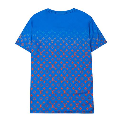 Louis Vuitton-לואי ויטון TSHIRT - Blue & Red – תמונה 2