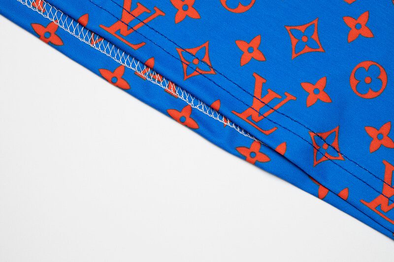 Louis Vuitton-לואי ויטון TSHIRT - Blue & Red – תמונה 4