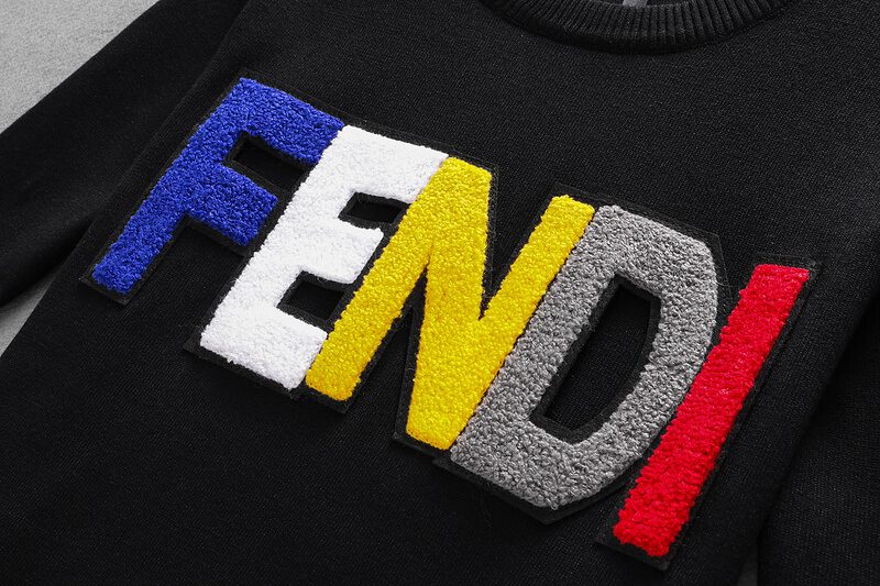 פנדי - FENDI SWETER LONG - Black – תמונה 6