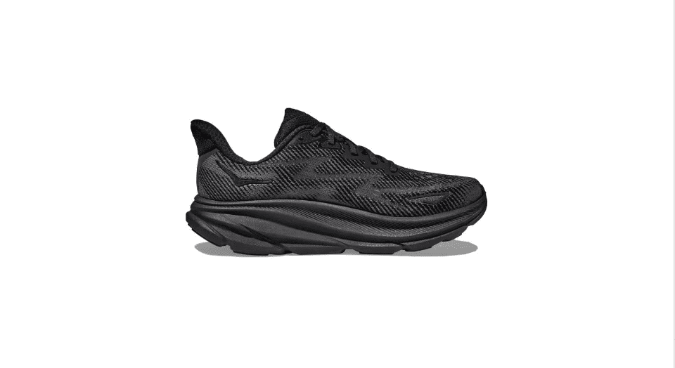נעלי הוקה-HOKA ONE ONE Clifton 9 Black – תמונה 2