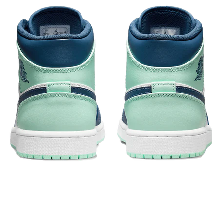 נייק ג'ורדן-Nike Air jordan 1 Mid - Blue Mint – תמונה 3