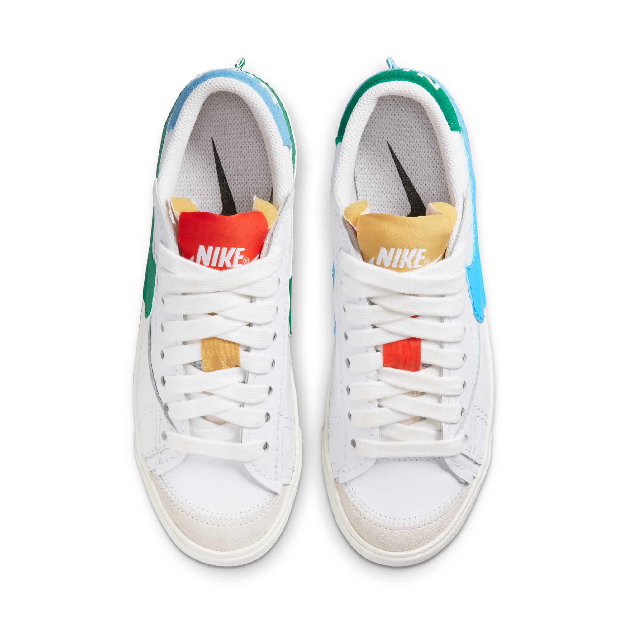 נייק בלייזר-NIKE BLAZER LOW '77 VINTAGE WHITE BLUE – תמונה 4