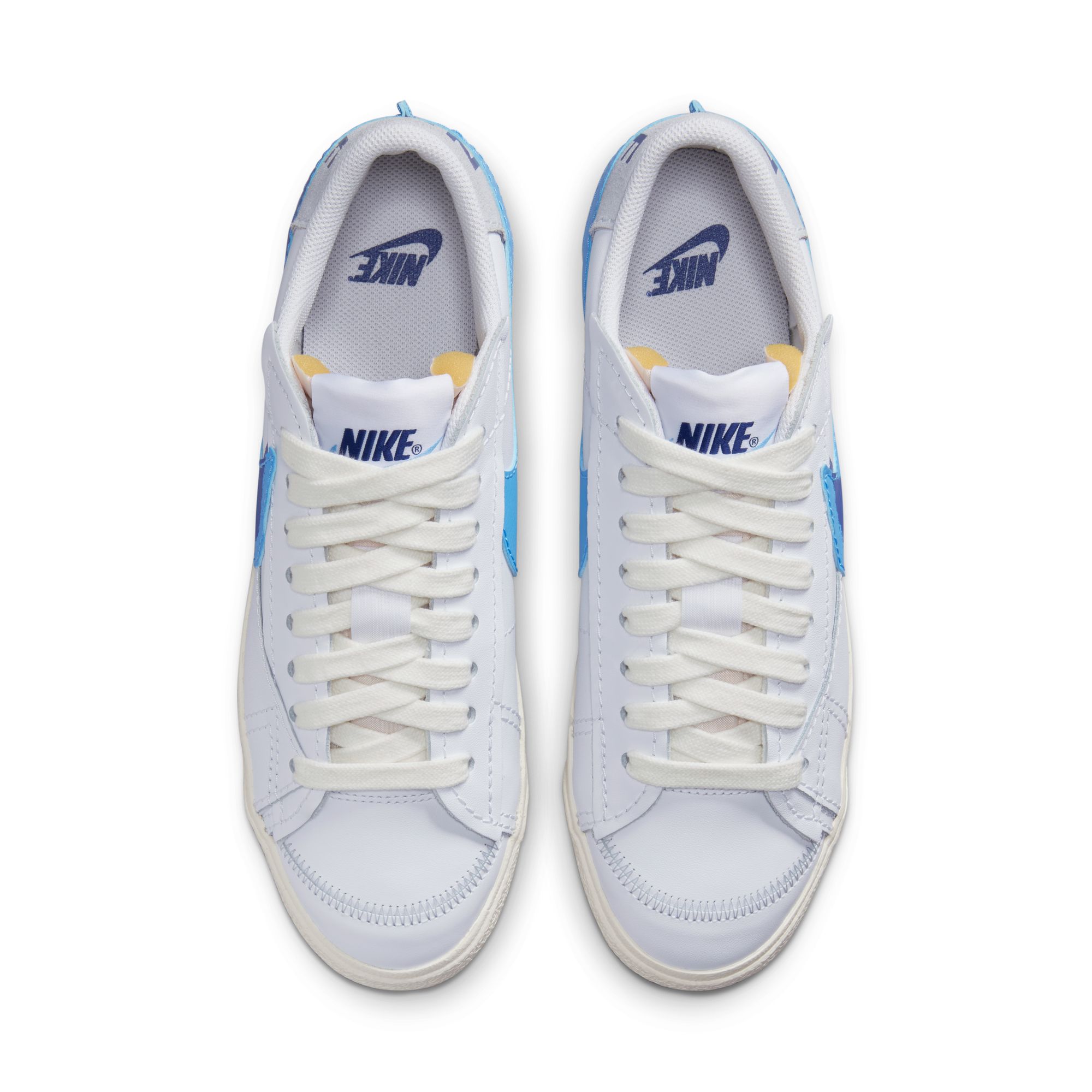 נייק בלייזר-NIKE BLAZER LOW '77 VINTAGE WHITE BLUE – תמונה 4