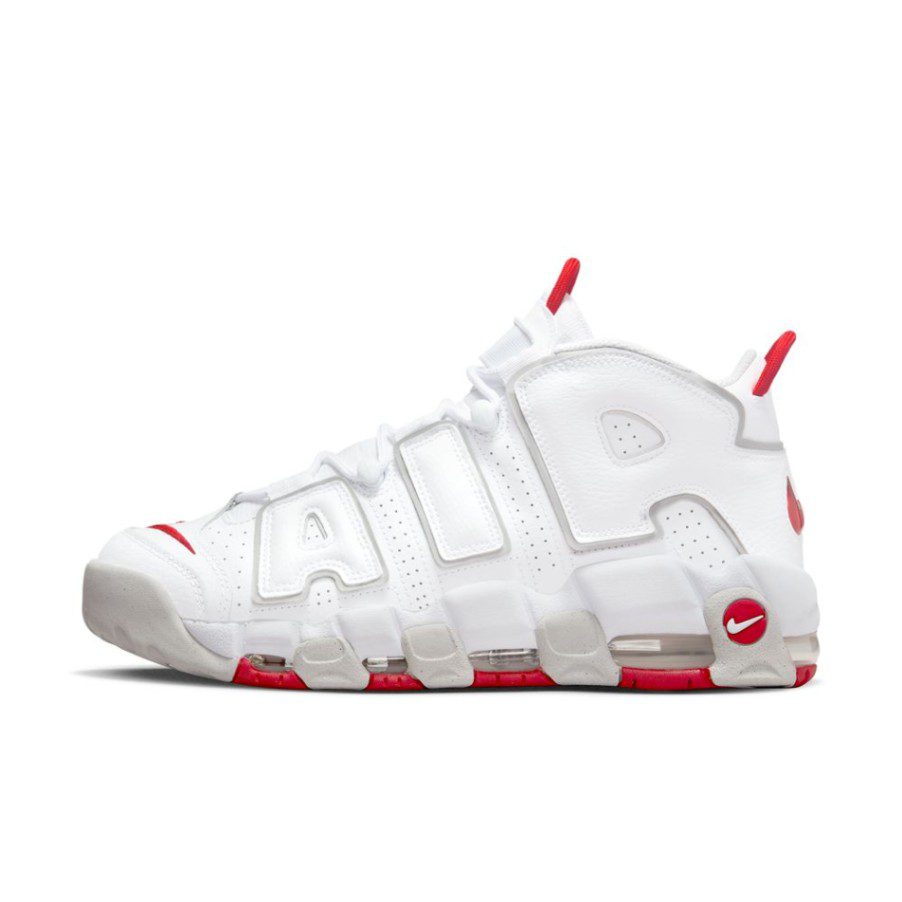 נייק אפטמפו סניקרס לגברים NIKE AIR MORE UPTEMPO '96 WHITE – תמונה 5