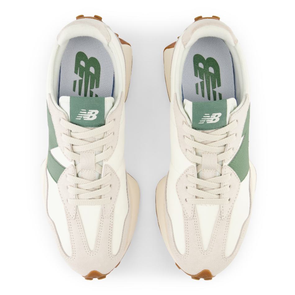 סניקרס ניו באלאנס NEW BALANCE 327 WHITE GREEN – תמונה 2