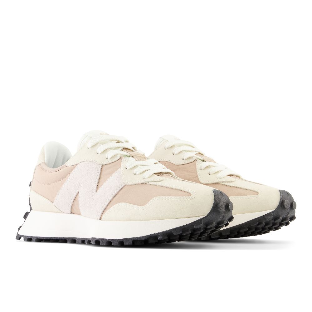 סניקרס ניו באלאנס NEW BALANCE 327 WHITE BROWN – תמונה 4