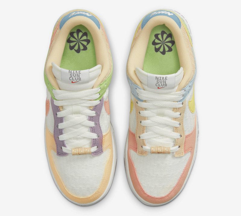 NIKE Dunk Low Sun Retro Sun Club Multi (W) – תמונה 3