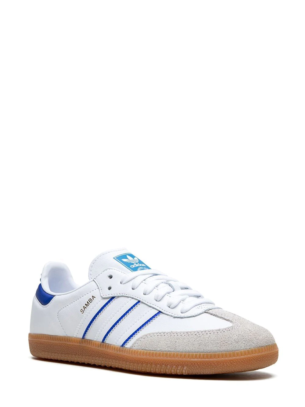 נעלי אדידס סמבה- Samba "Core Black/Cloud White/Core BL" sneakers – תמונה 2