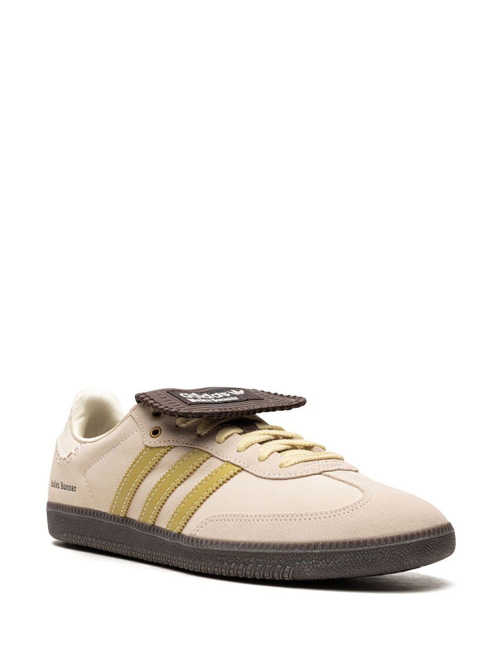 נעלי אדידס סמבה- x Wales Bonner Samba "Cream/ Yellow" sneakers – תמונה 2