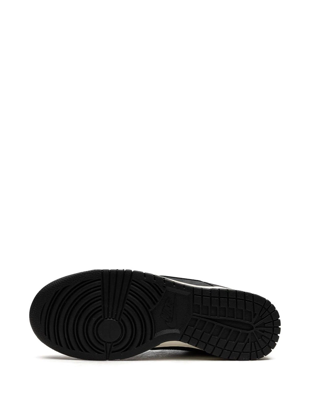 NIKE Dunk Low Retro PRM "Black Canvas" sneakers – תמונה 4