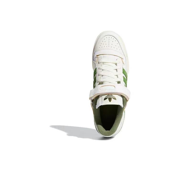אדידס פורום - ADIDAS FORUM Low Green/White SNEAKERS – תמונה 2