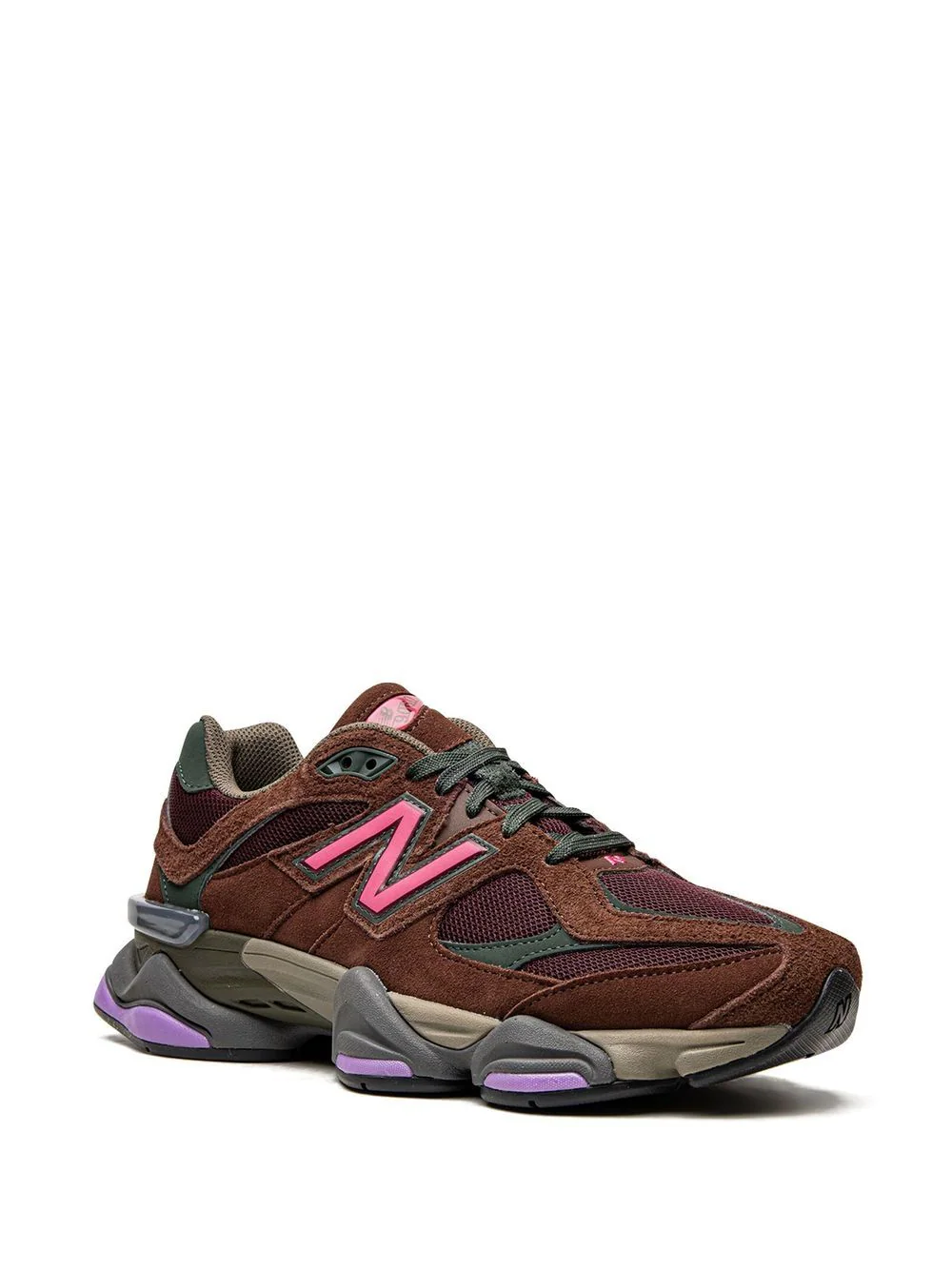 ניו באלאנס- New Balance 9060 "Rich Oak/Burgundy" Sneakers – תמונה 2