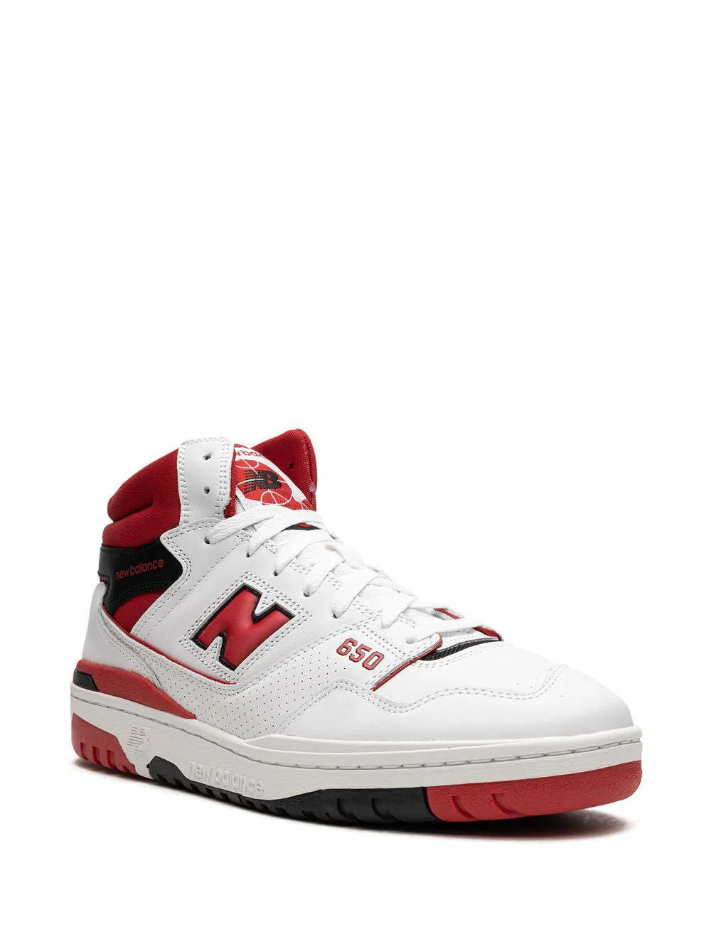 ניו באלאנס - New Balance 650 "White/Red" sneakers – תמונה 2