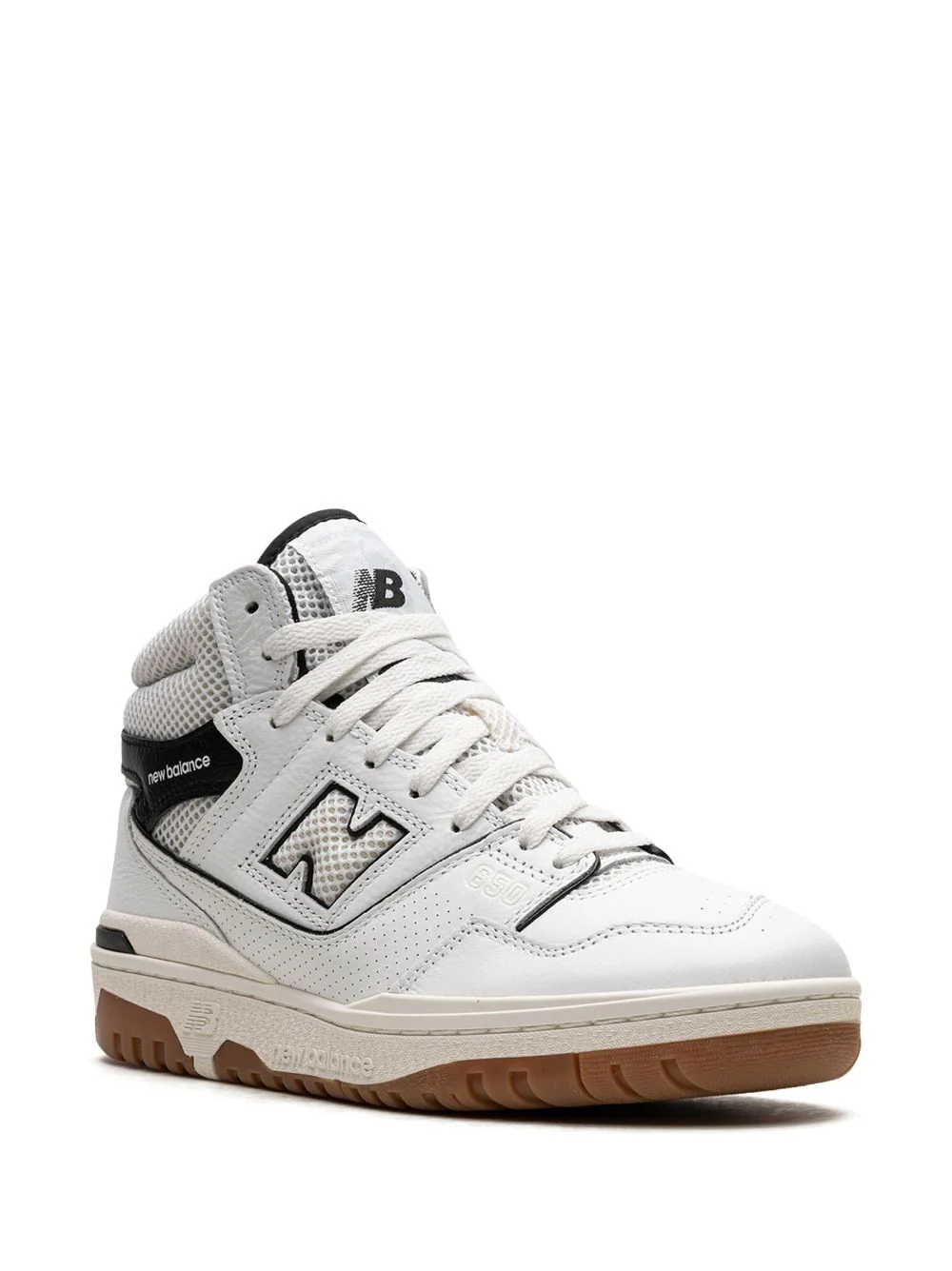 ניו באלאנס - New Balance 650 R "Aime Leon Dore - White/Black" sneakers – תמונה 2