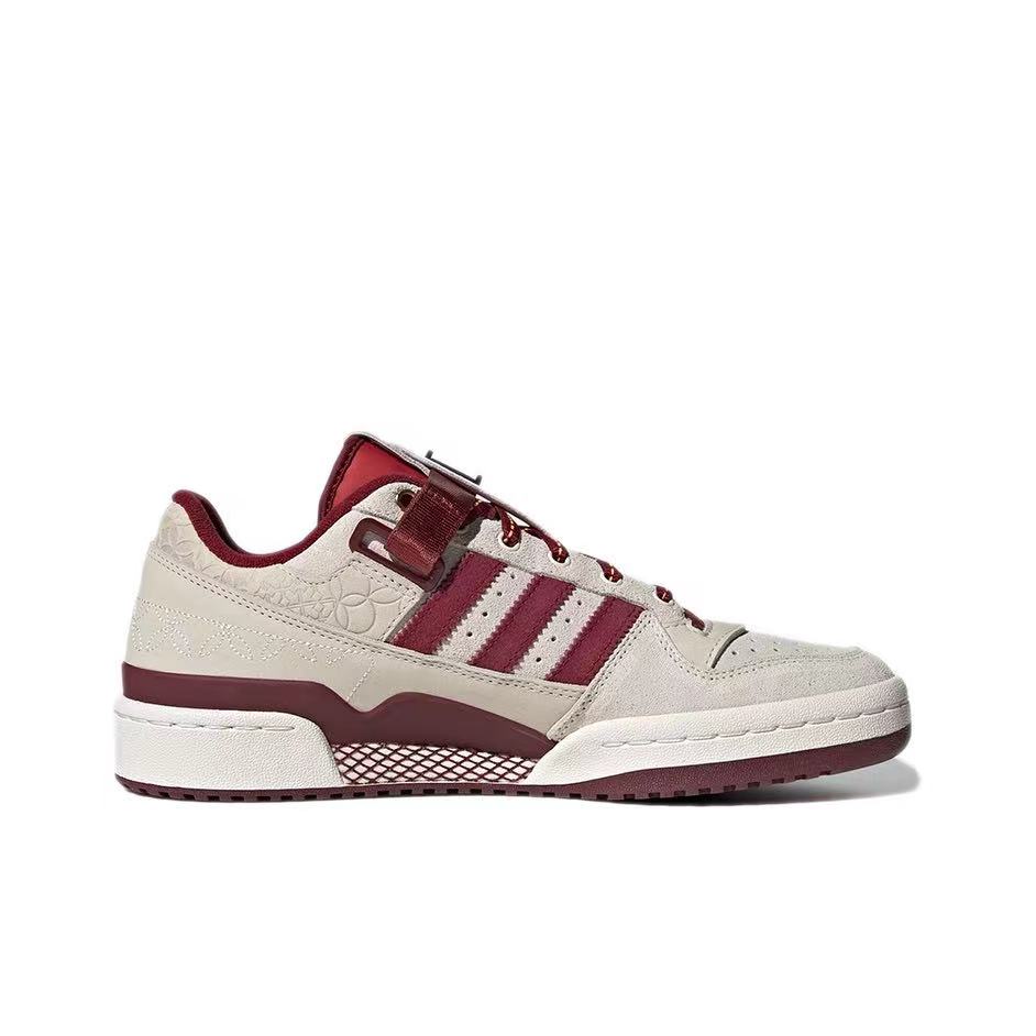 אדידס פורום - ADIDAS FORUM Low Red/Grey SNEAKERS – תמונה 6